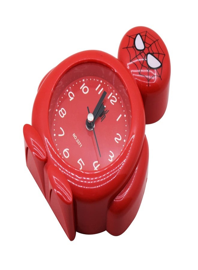 Asera Plastic Digital Avenger Theme Table Alarm Clock for Kids, Birthday Gift for Boys & Girls (Spiderman), 35 Mm, Multicolour - Image 2